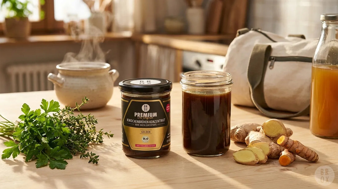 205g Kollagen pro Glas: Knochenbrühe gezielt nutzen