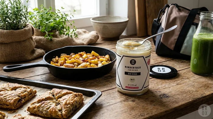 Bio-Rindertalg im Test: Braten, Backen, Geschmack