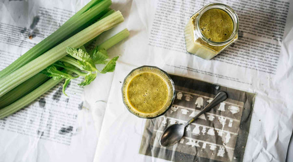 Smoothie-Rezept: Sellerie-Karotten-Koriander