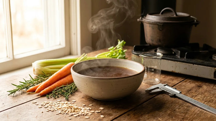 Knochenbrühe im Alltag: 15 schnelle Anwendungen von Frühstück bis Abendessen für mehr Darmgesundheit