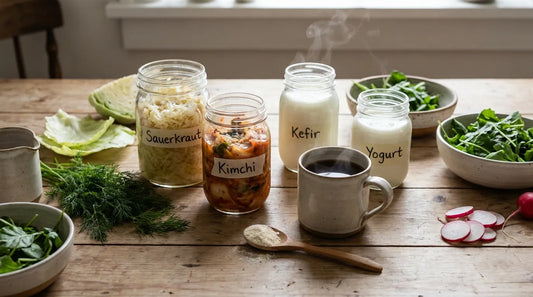 Fermentierte Snacks, Brühen oder Probiotika: Was 2026 bei Darmgesundheit besonders gefragt ist