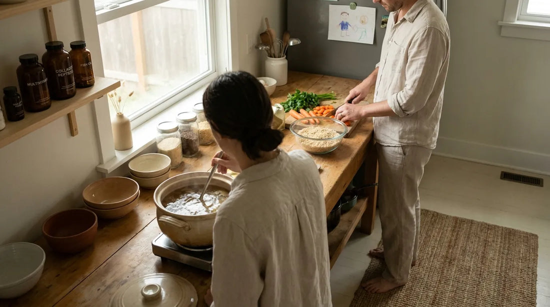 Knochenbrühe bei stressigem Alltag: 12 einfache Meal-Prep-Ideen für gesunde Ernährung und mehr Vitalität