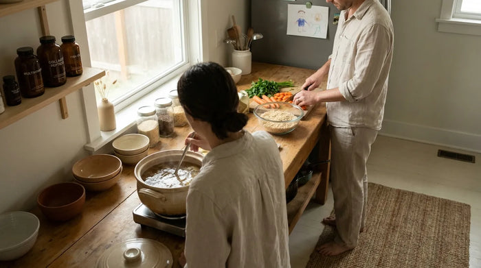 Knochenbrühe bei stressigem Alltag: 12 einfache Meal-Prep-Ideen für gesunde Ernährung und mehr Vitalität