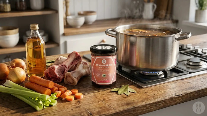 Knochenbrühe 24 Stunden kochen: So geht's