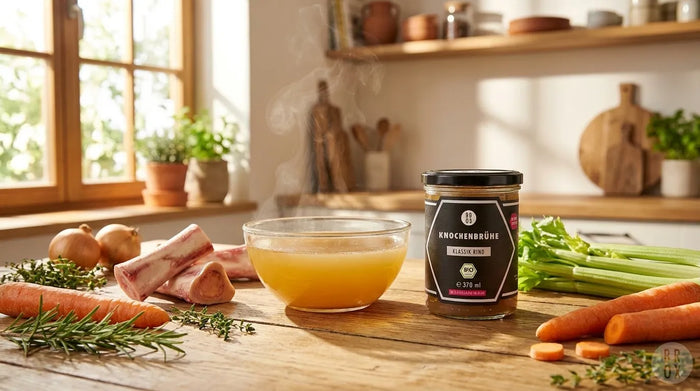 Knochenbrühe Klassik Rind im Review: Lohnt sie sich?