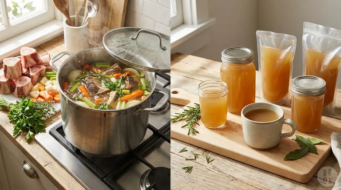 Knochenbrühe selbst machen vs. kaufen: Ein objektiver Qualitätsvergleich
