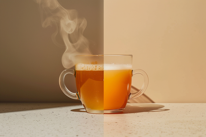 Goldstandard Kollagen: echte Knochenbrühe vs pflanzlichen Alternative