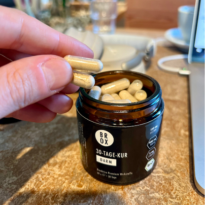 Bio 30-Tage-Kur Darm im Glas – Untertasse
