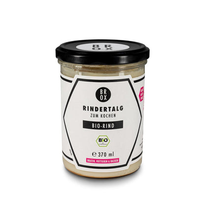 Bio Bio-Rindertalg Weiderind im Glas – kochen