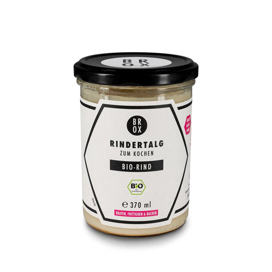 Bio Bio-Rindertalg Weiderind im Glas – kochen