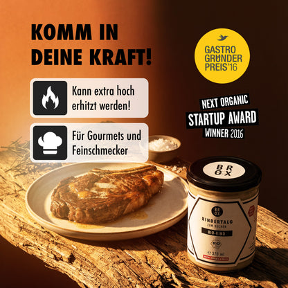 Bio Bio-Rindertalg Weiderind im Glas – preis