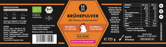 Brühepulver Bio-Huhn