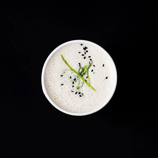 Bio Knochenbrühe Gourmet Huhn im Glas – Premium Sesamsamen