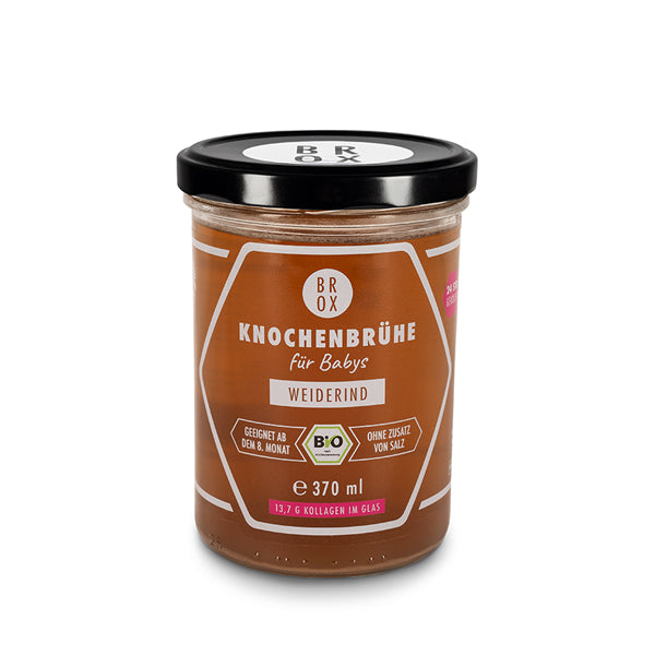 Bio Knochenbrühe Baby im Glas – salz