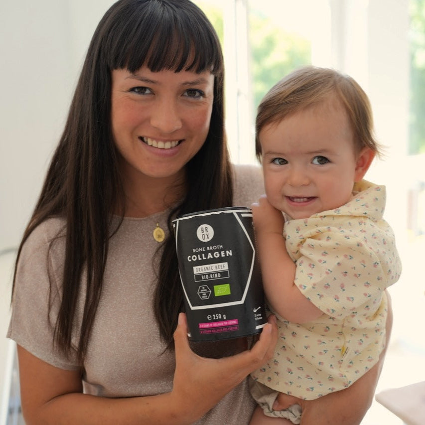 Bio 3-Monatsvorrat Kollagenpulver vom Bio-Weiderind  im Glas – baby