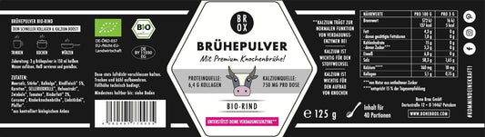 Brühepulver Bio-Rind