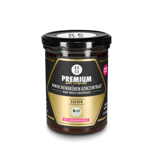 Bio Knochenbrühe Konzentrat Rind im Glas –  Das Original