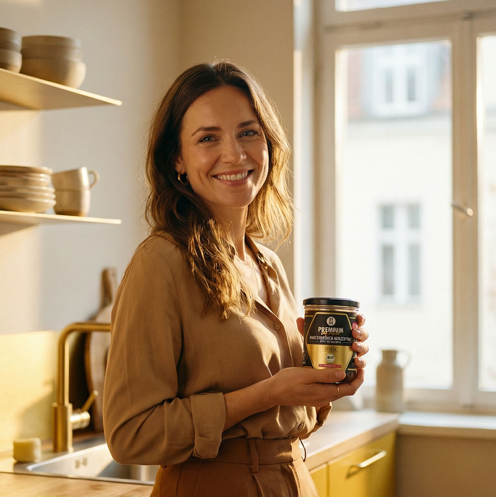 Bio Knochenbrühe Konzentrat Rind im Glas –  Mädchen